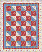 Load image into Gallery viewer, Boxes & Bows - Three Yard Quilt Pattern