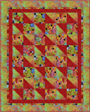 Load image into Gallery viewer, Boxes & Bows - Three Yard Quilt Pattern