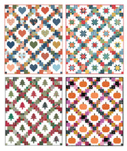Load image into Gallery viewer, Mini Brightly Holidays Quilt Pattern - Cluck Cluck Sew