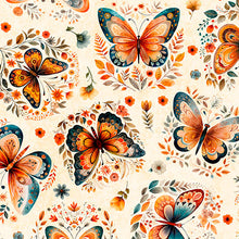 Load image into Gallery viewer, Cream Butterflies - Harvest Hollow