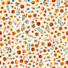 Load image into Gallery viewer, Cream Ditzy Floral - Harvest Hollow