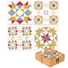 Load image into Gallery viewer, Quilty Star Coaster Set