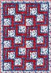 Load image into Gallery viewer, Carousel - Three Yard Quilt Pattern