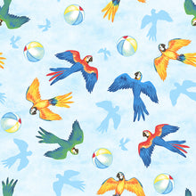 Load image into Gallery viewer, Playful Parrots - Tropical Bird Bath