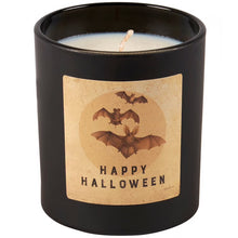 Load image into Gallery viewer, Happy Halloween Bats Candle