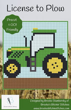 Load image into Gallery viewer, License To Plow Pixelated Quilt Pattern - Brooke's Bitchin' Stitches