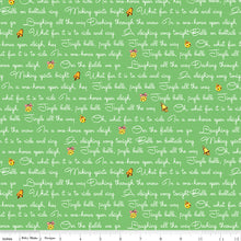 Load image into Gallery viewer, Green Lyrics - Jingle Bells