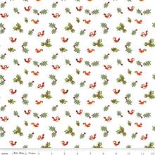 Load image into Gallery viewer, White Holly Birds - Jingle Bells