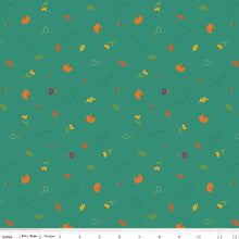 Load image into Gallery viewer, Teal Fall Toss - Autumn Afternoon