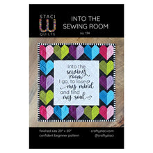 Load image into Gallery viewer, Into The Sewing Room Panel and Pattern - Staci W Quilts
