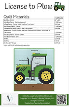 Load image into Gallery viewer, License To Plow Pixelated Quilt Pattern - Brooke's Bitchin' Stitches