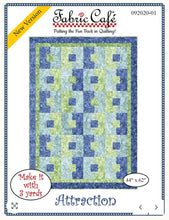 Load image into Gallery viewer, Attraction - Three Yard Quilt Pattern