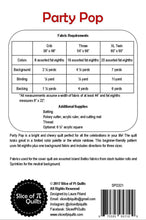 Load image into Gallery viewer, Party Pop Quilt Pattern - Slice Of Pi Quilts