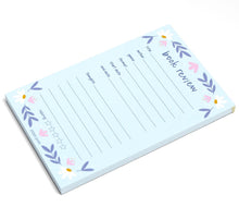Load image into Gallery viewer, Book Review 4x6 Notepad