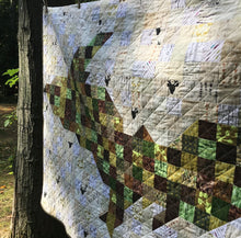 Load image into Gallery viewer, Up North: A Pixelated Michigan Quilt Pattern