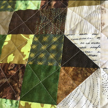 Load image into Gallery viewer, Up North: A Pixelated Michigan Quilt Pattern