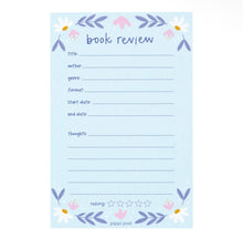 Load image into Gallery viewer, Book Review 4x6 Notepad