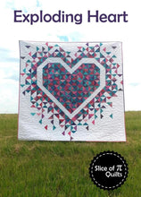 Load image into Gallery viewer, Exploding Heart - Slice Of Pi Quilts