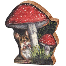 Load image into Gallery viewer, Woodland Mouse Chunky Sitter
