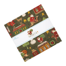 Load image into Gallery viewer, Up On The Housetop 10 Inch Stacker (Layer Cake)