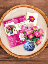 Load image into Gallery viewer, Fresh Cut Paper Bouquet - MINI Peony Paradise
