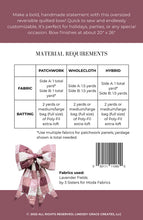 Load image into Gallery viewer, The Big Giant Quilted Bow Pattern - Lindsey Grace Creates