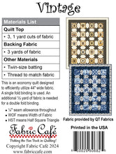 Load image into Gallery viewer, Vintage - Three Yard Quilt Pattern