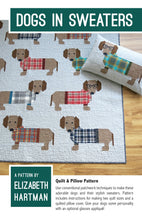 Load image into Gallery viewer, Dogs In Sweaters Quilt Pattern - Elizabeth Hartman