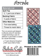 Load image into Gallery viewer, Arcade - Three Yard Quilt Pattern