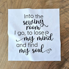 Load image into Gallery viewer, Into The Sewing Room Panel - Staci W Quilts