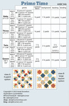 Load image into Gallery viewer, Prime Time Quilt Pattern - A Bright Corner