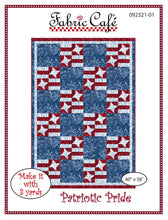 Load image into Gallery viewer, Patriotic Pride - Three Yard Quilt Pattern