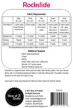 Load image into Gallery viewer, Rockslide Quilt Pattern - Slice Of Pi Quilts