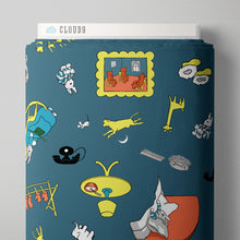 Load image into Gallery viewer, Teal Tossed - Goodnight Moon