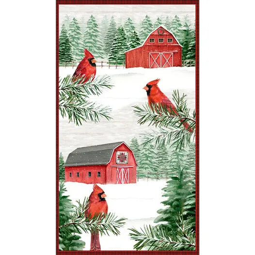 Country Cardinals Panel Multi