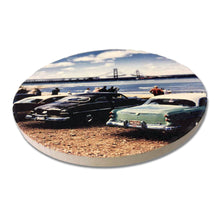 Load image into Gallery viewer, Mackinac Bridge Stone Coaster - Amazing Michigan