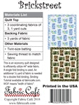 Load image into Gallery viewer, Brick Street - Three Yard Quilt Pattern