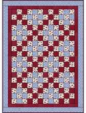 Load image into Gallery viewer, Nine Patch - Three Yard Quilt Pattern