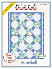 Load image into Gallery viewer, Snowball - Three Yard Quilt Pattern