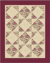 Load image into Gallery viewer, Tumbling Triangles - Three Yard Quilt Pattern