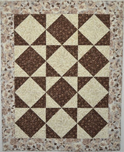 Load image into Gallery viewer, Tumbling Triangles - Three Yard Quilt Pattern