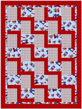Load image into Gallery viewer, Stepping Up - Three Yard Quilt Pattern