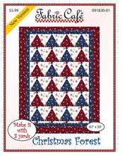 Load image into Gallery viewer, Christmas Forest - Three Yard Quilt Pattern