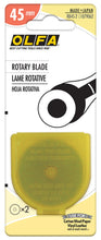 Load image into Gallery viewer, Olfa 45mm 2 Pack Replacement Blade