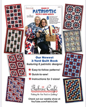 Load image into Gallery viewer, Make It Patriotic With 3-Yard Quilts - Fabric Cafe