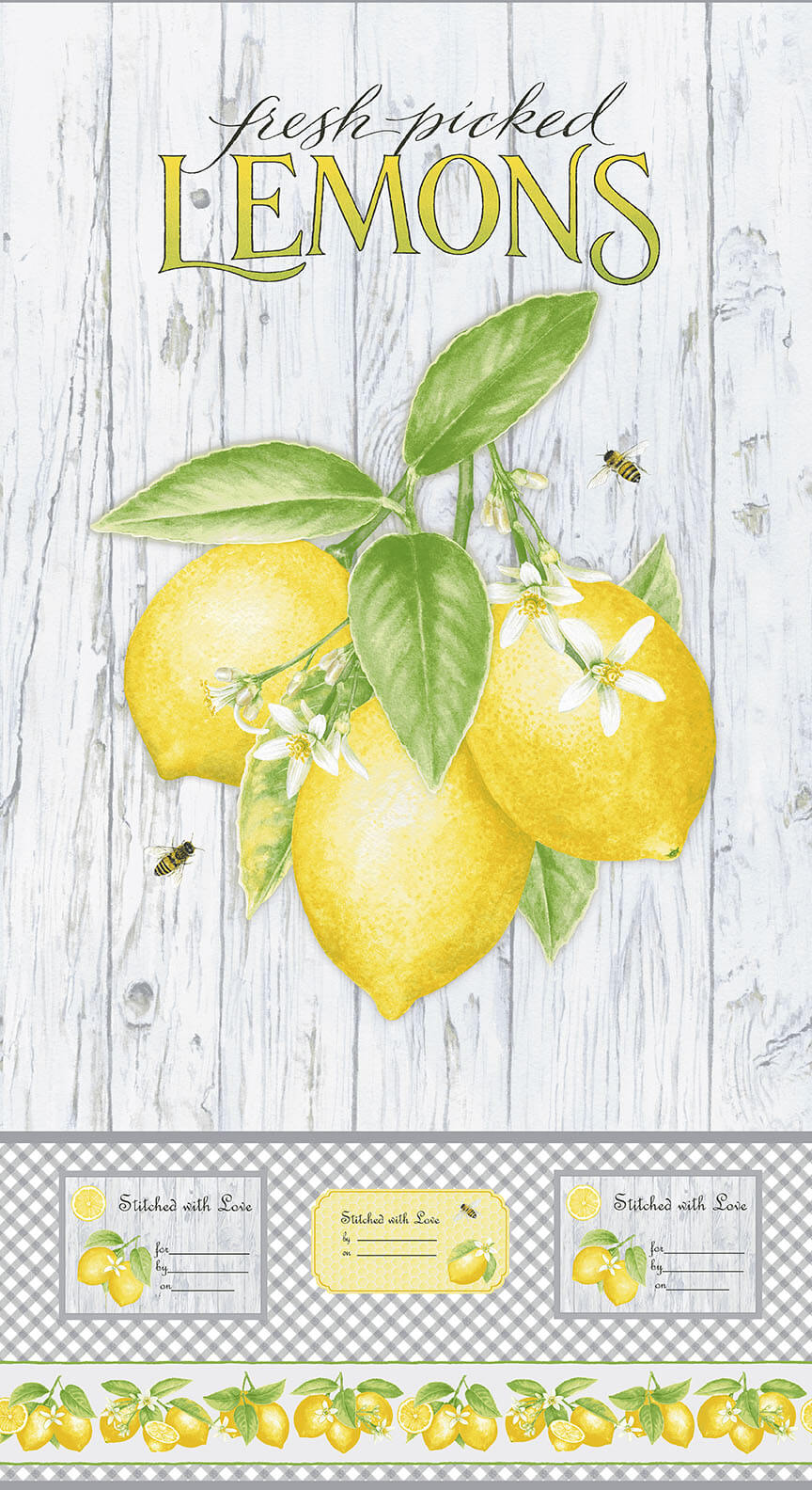 Panel - Fresh Picked Lemons