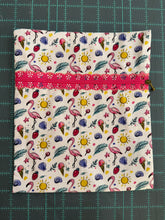 Load image into Gallery viewer, Summer Flamingo  Handmade Zipper Bag - Cassy Raymond
