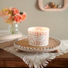 You Are A Light In My Life Rose Candle