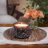Dark Florals Violet Candle
