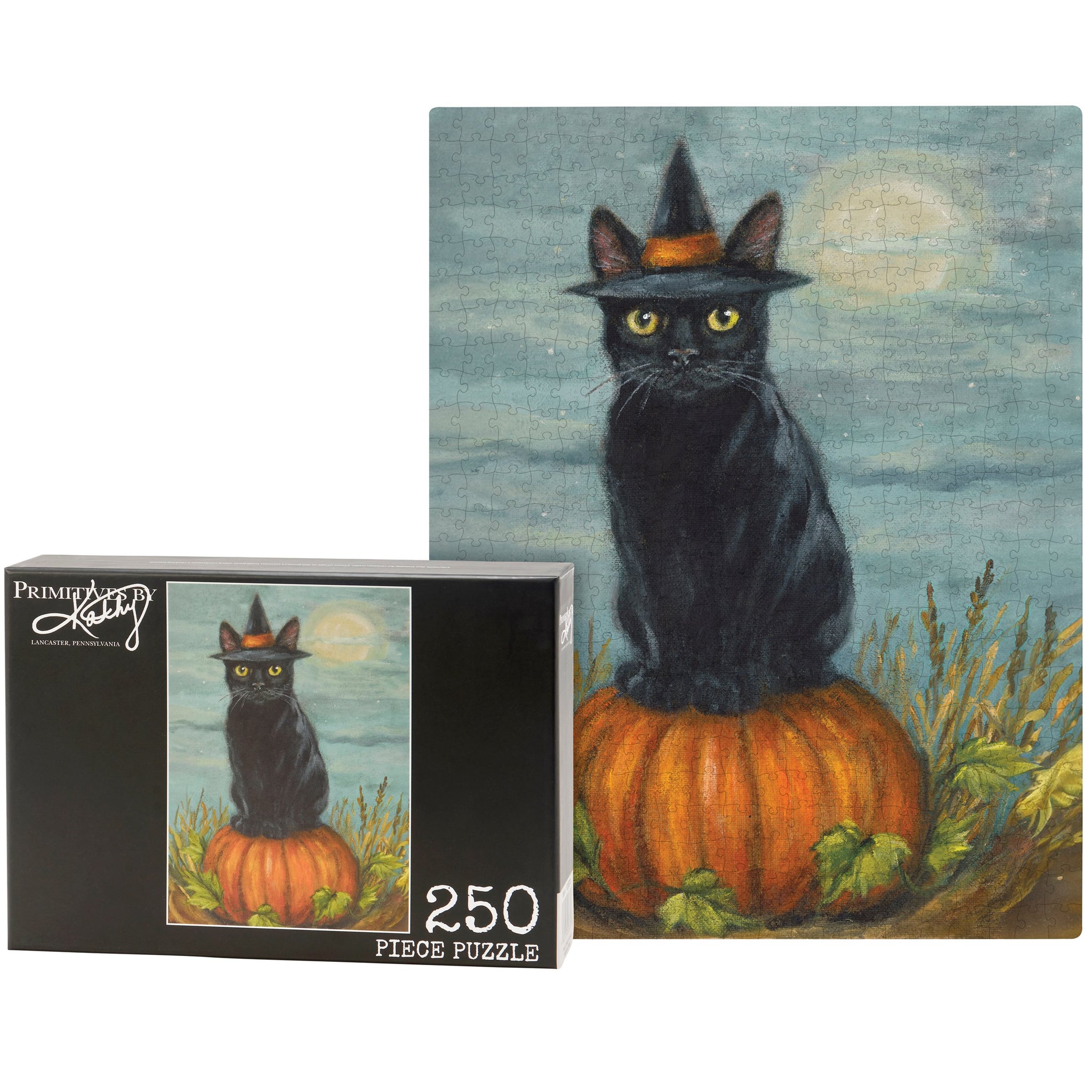 Black Cat Witch 250pc Puzzle – Summit St Shop